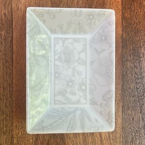 Small Tiffany & Co trinket tray, custom created for Clinique